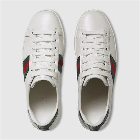 low top ace sneaker gucci|Gucci ace sneakers with fur.